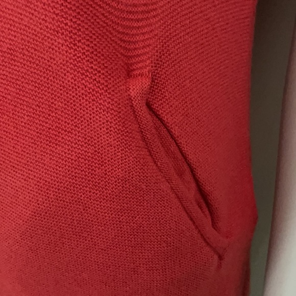 Gerry Weber Viscose-Blend Red/Orange Hoodie 34 - Picture 8 of 10